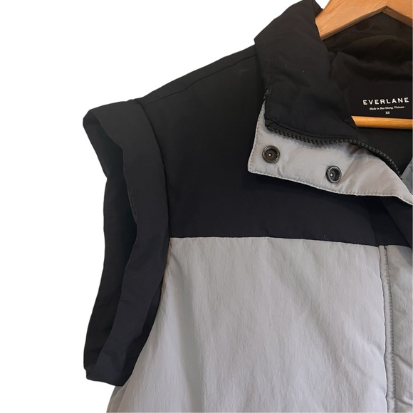 Everlane primaloft oversized boxy fit colour block vest XS excellent condition - Picture 6 of 12